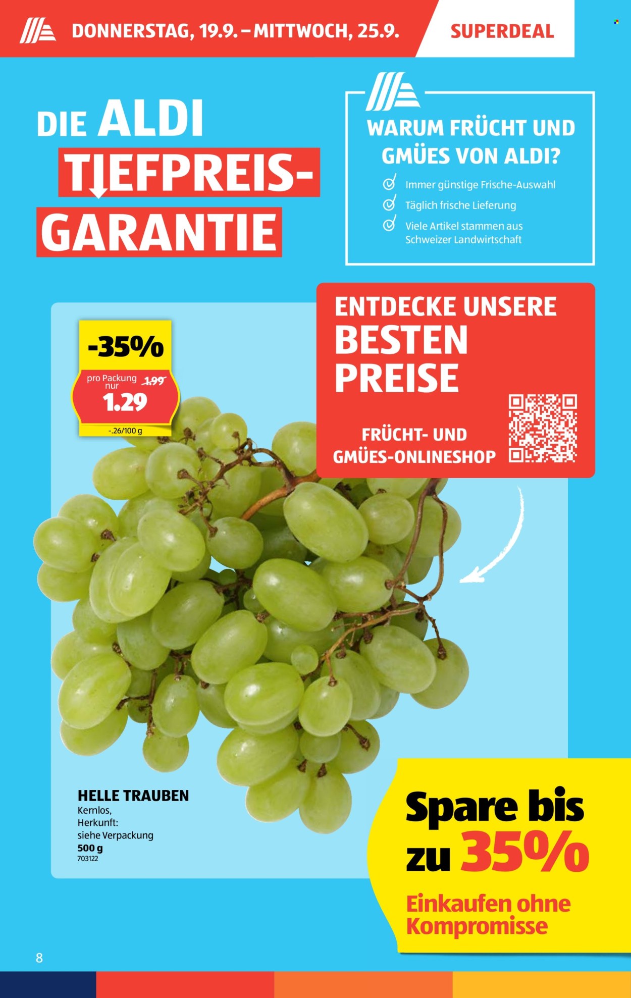 Volantino Aldi - 19.9.2024 - 25.9.2024. Pagina 8