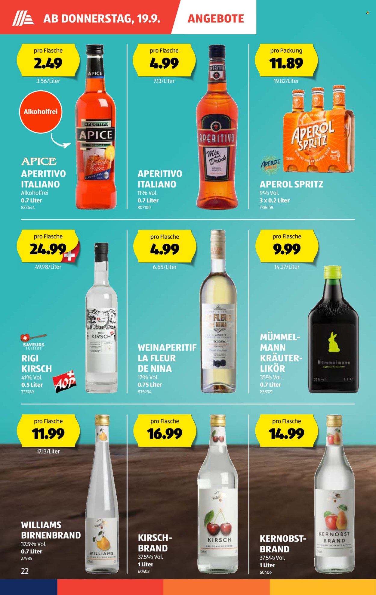 Volantino Aldi - 19.9.2024 - 25.9.2024. Pagina 22