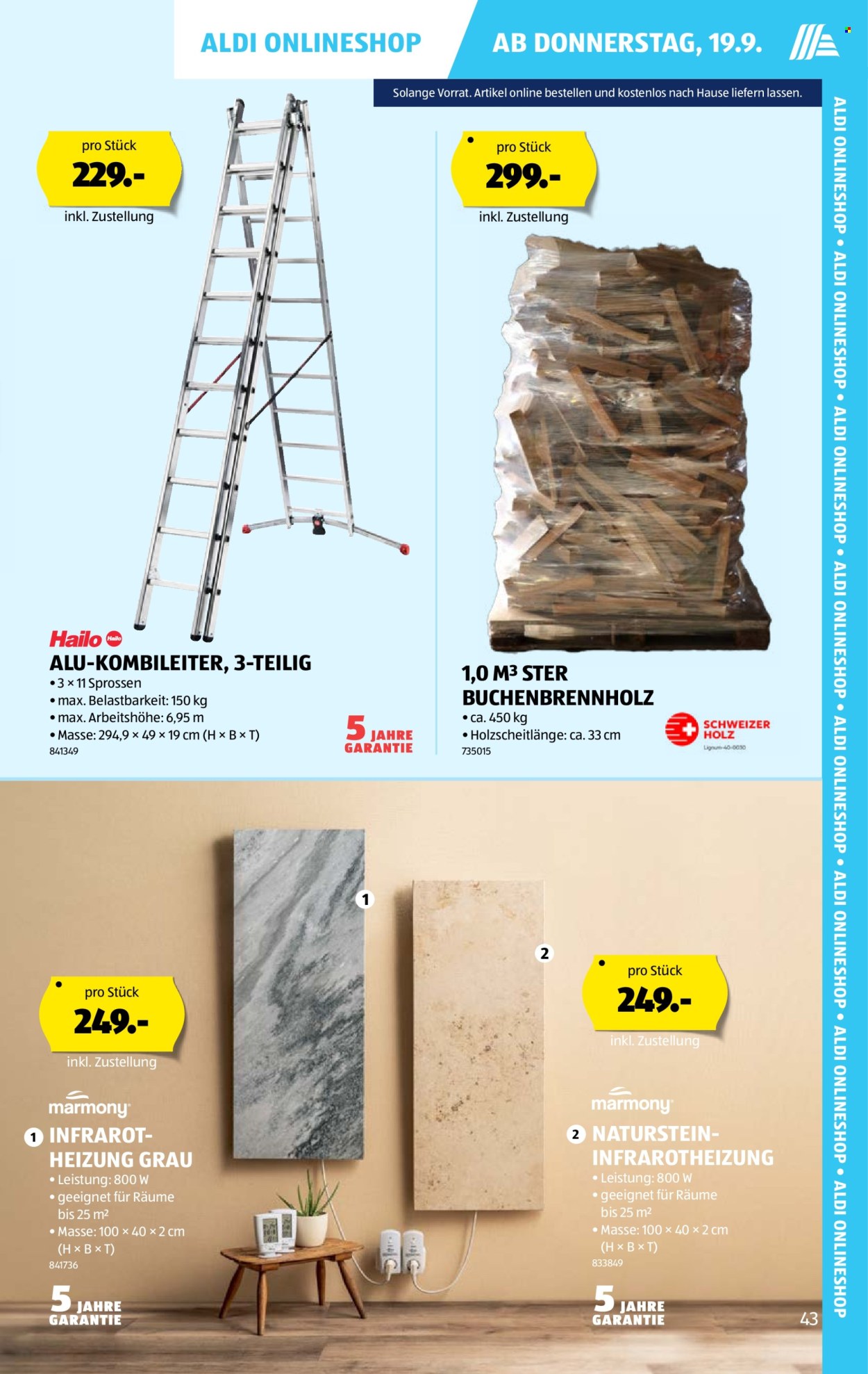 Volantino Aldi - 19.9.2024 - 25.9.2024. Pagina 43