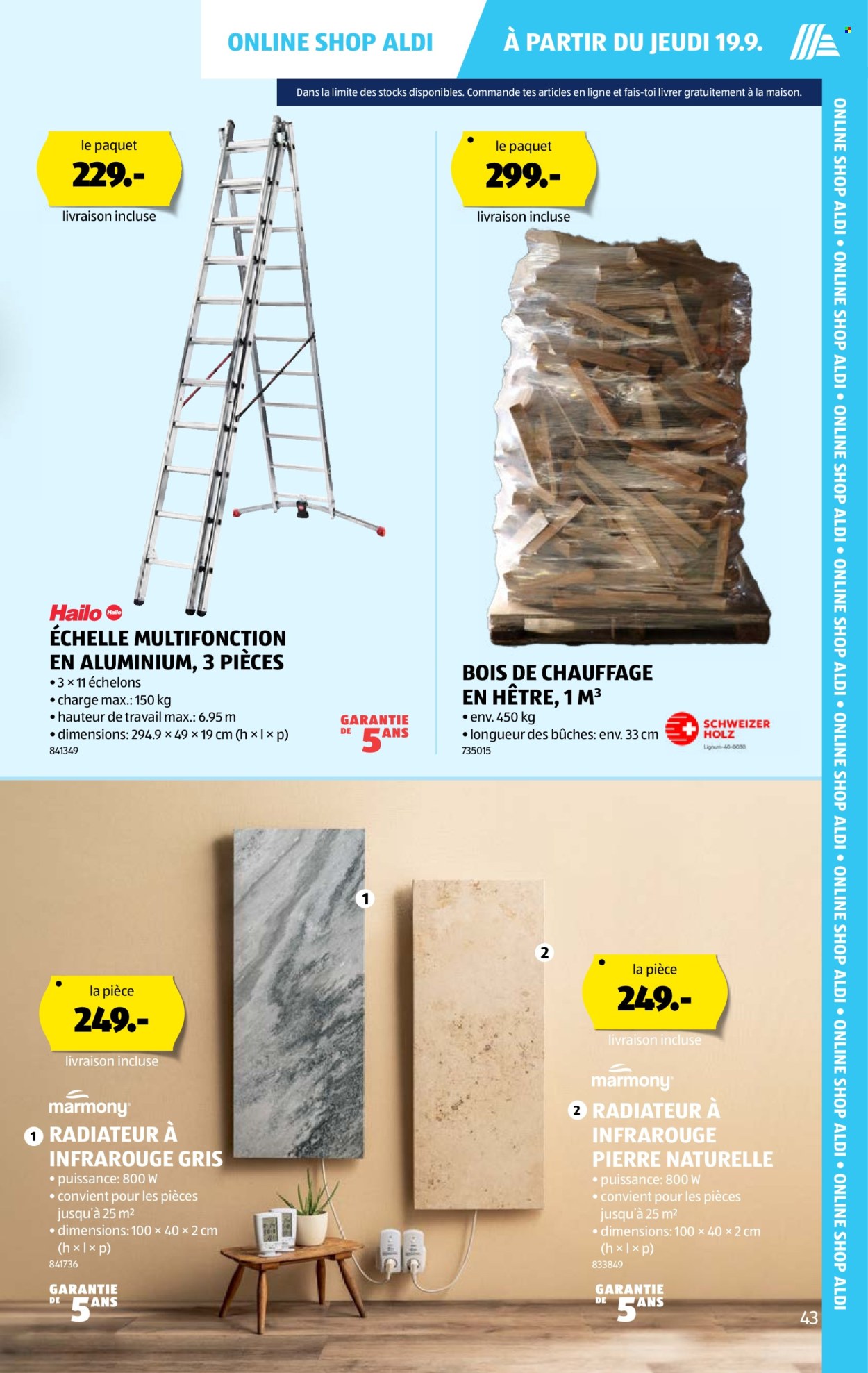 Volantino Aldi - 19.9.2024 - 25.9.2024. Pagina 43