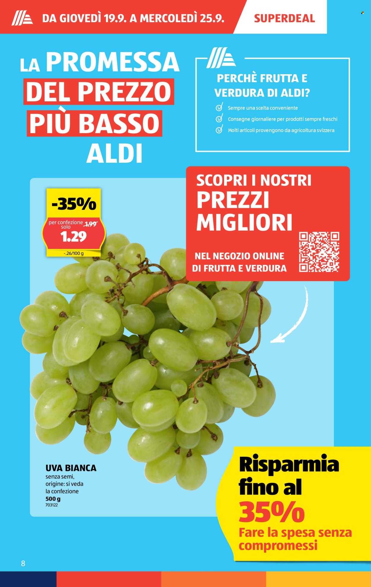 Volantino Aldi - 19.9.2024 - 25.9.2024. Pagina 8