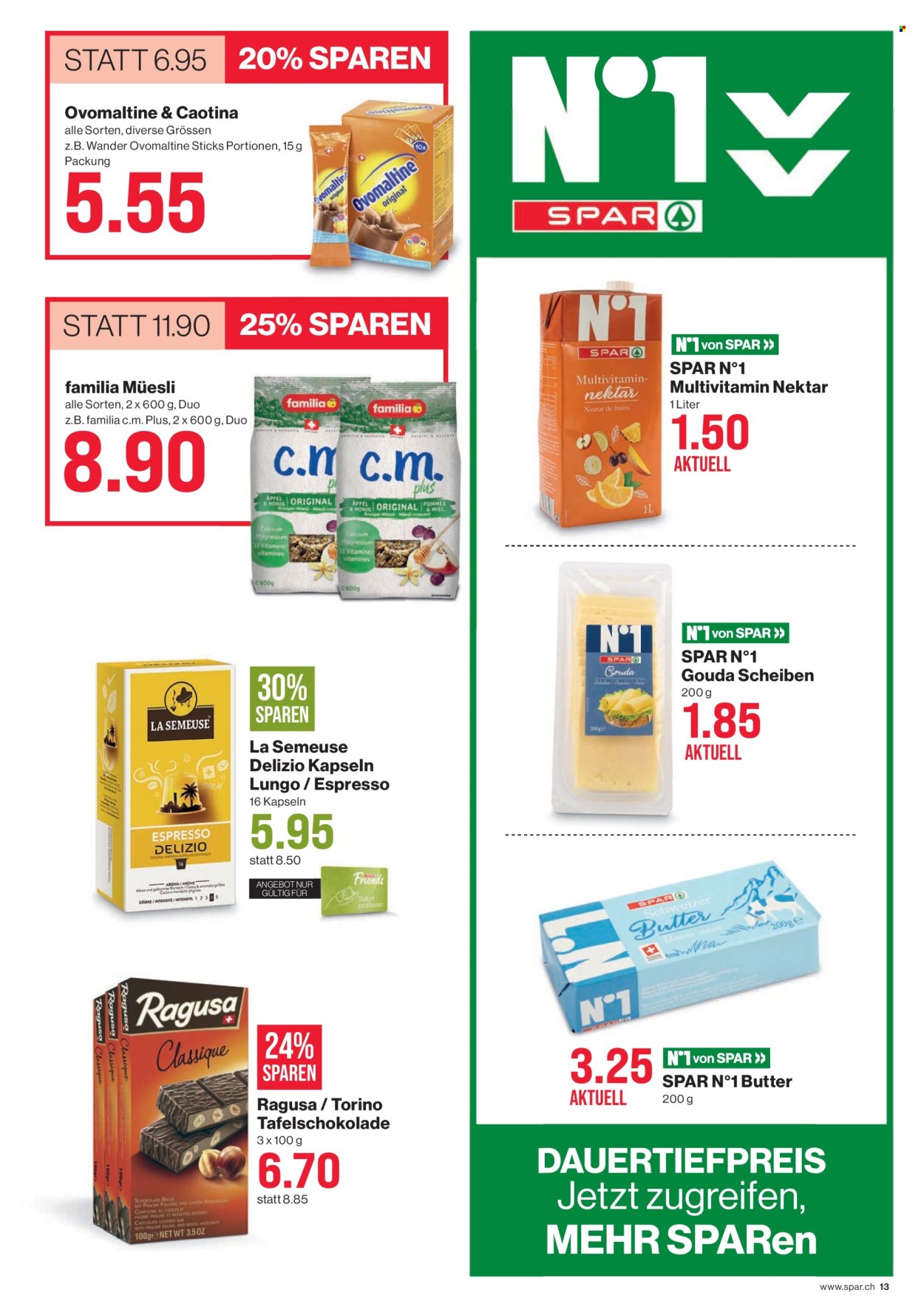 Prospekt SPAR - 12.9.2024 - 18.9.2024. Seite 13