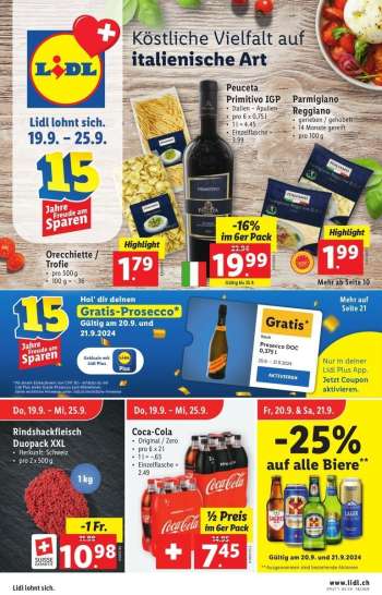Prospekte Lidl - 19.9.2024 - 25.9.2024.