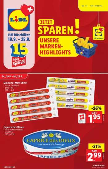 Volantino Lidl - 19.9.2024 - 25.9.2024.