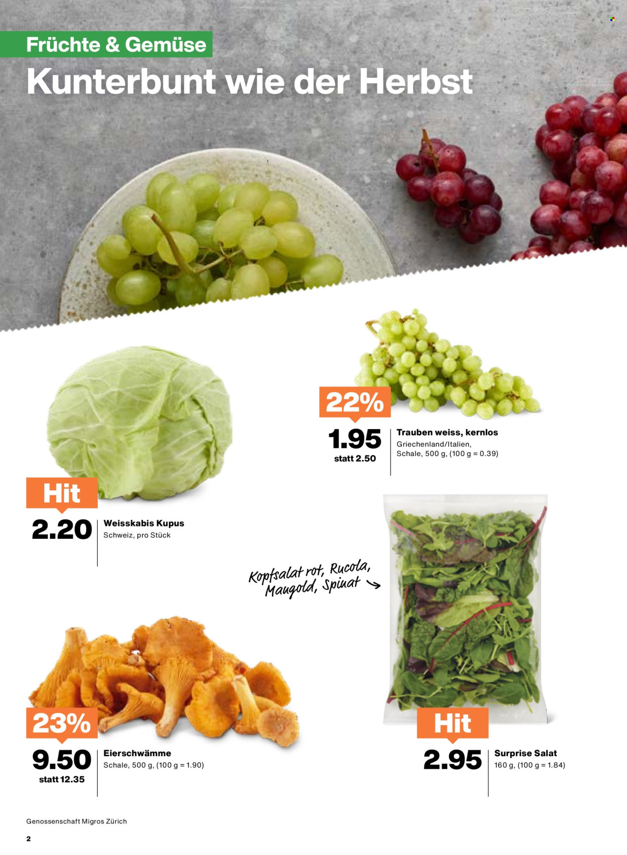 Volantino Migros - 17.9.2024 - 23.9.2024. Pagina 2