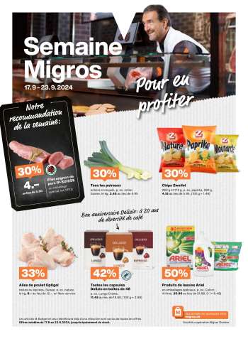 Volantino Migros - 17.9.2024 - 23.9.2024.