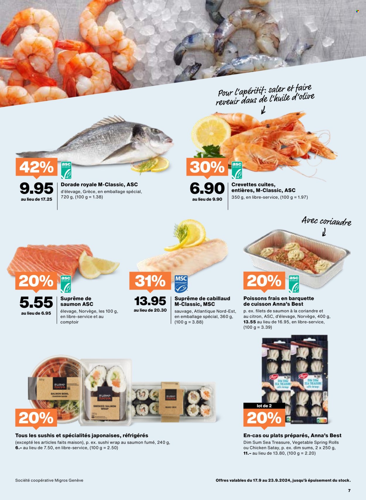 Volantino Migros - 17.9.2024 - 23.9.2024. Pagina 7