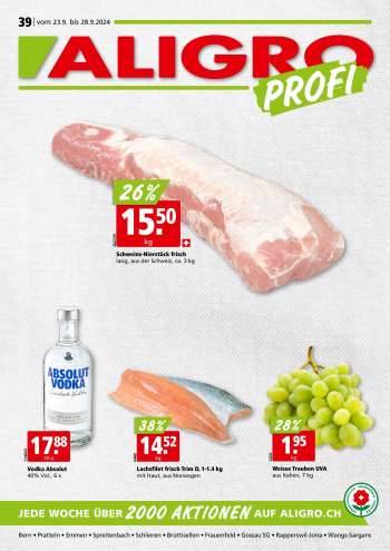 Volantino ALIGRO - 23.9.2024 - 28.9.2024.