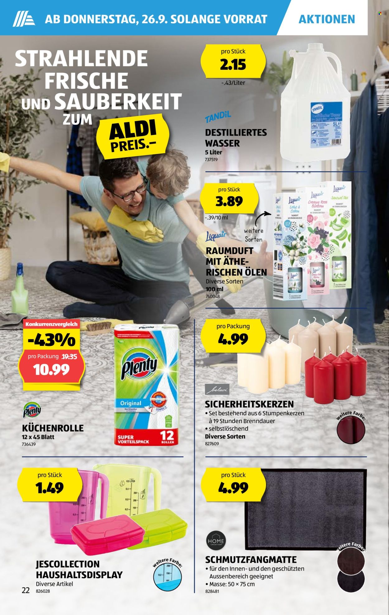 Volantino Aldi - 26.9.2024 - 2.10.2024. Pagina 22