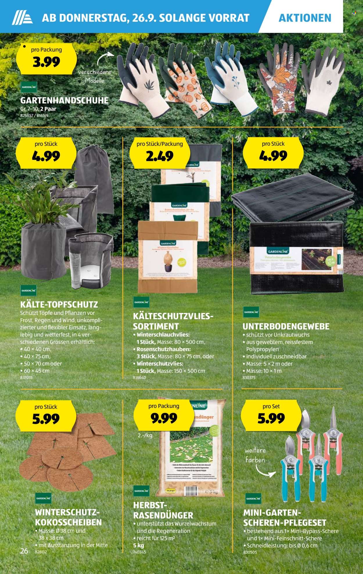 Volantino Aldi - 26.9.2024 - 2.10.2024. Pagina 26