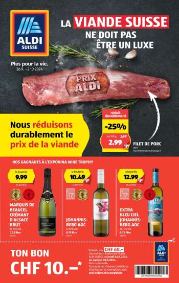 Volantino Aldi - 26.9.2024 - 2.10.2024.