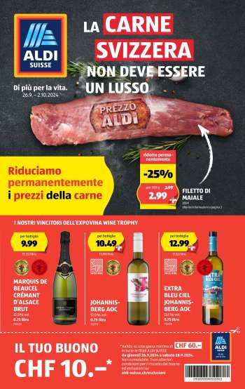 Volantino Aldi - 26.9.2024 - 2.10.2024.