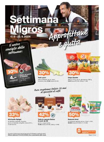 Volantino Migros - 17.9.2024 - 23.9.2024.