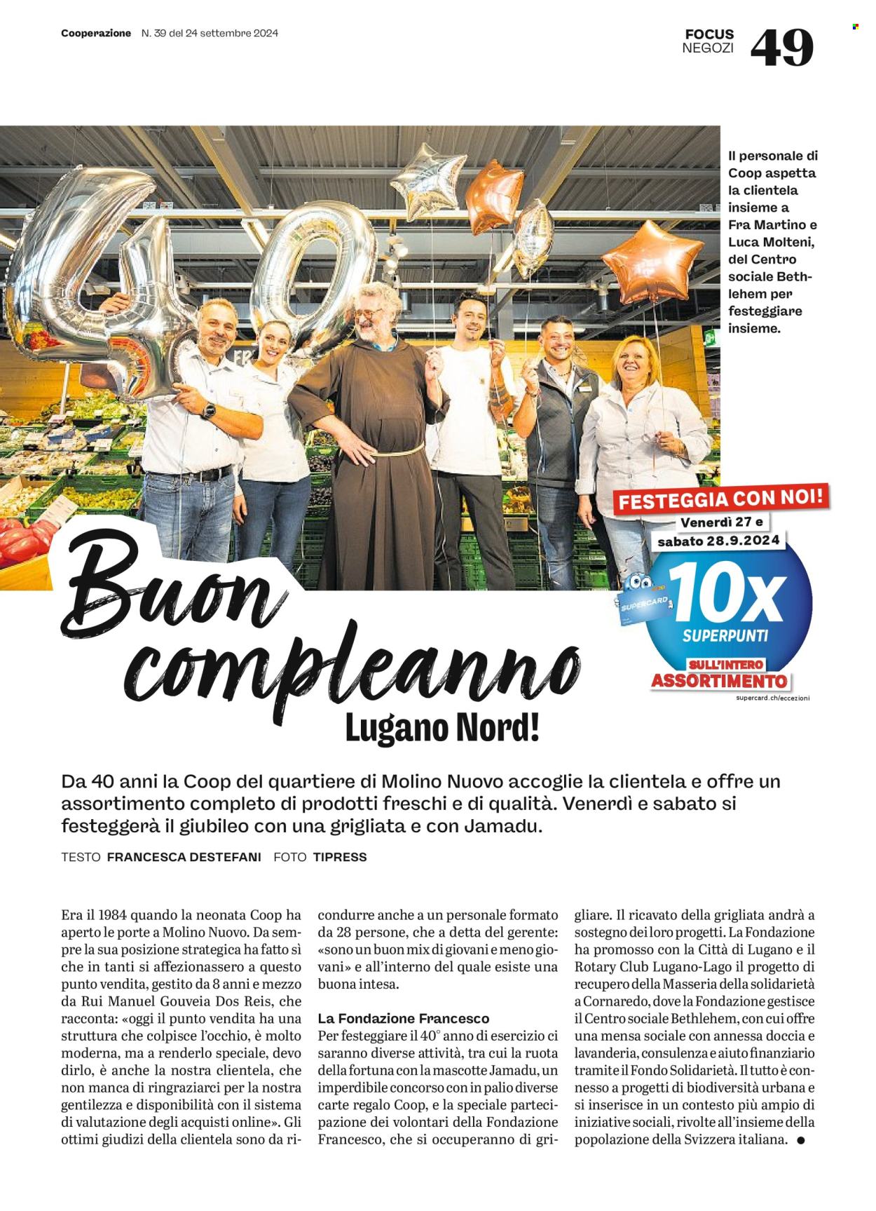 Volantino Coop - 24.9.2024 - 29.9.2024. Pagina 49