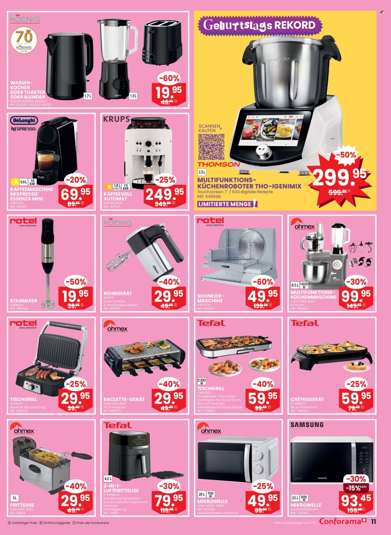 Volantino Conforama - 24.9.2024 - 7.10.2024. Pagina 11