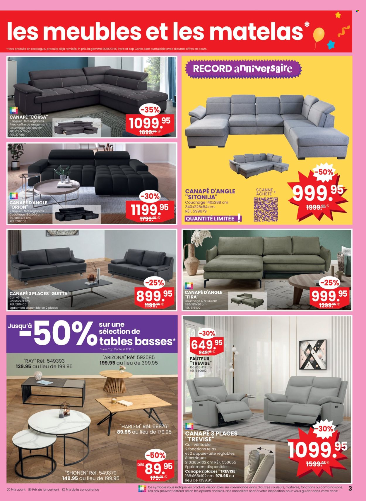 Volantino Conforama - 24.9.2024 - 7.10.2024. Pagina 3