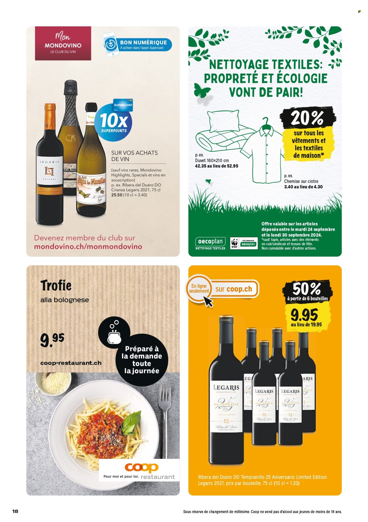 Volantino Coop - 24.9.2024 - 29.9.2024. Pagina 18