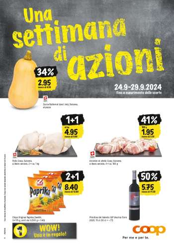 Prospekte Coop - 24.9.2024 - 29.9.2024.