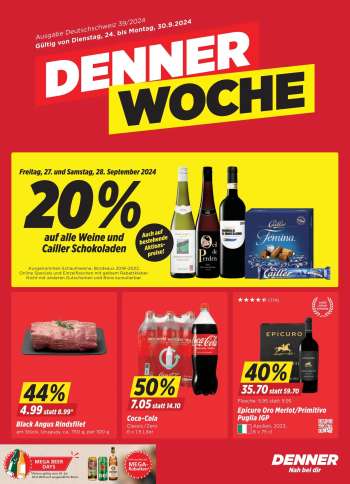 Catalogue Denner - 24.9.2024 - 30.9.2024.