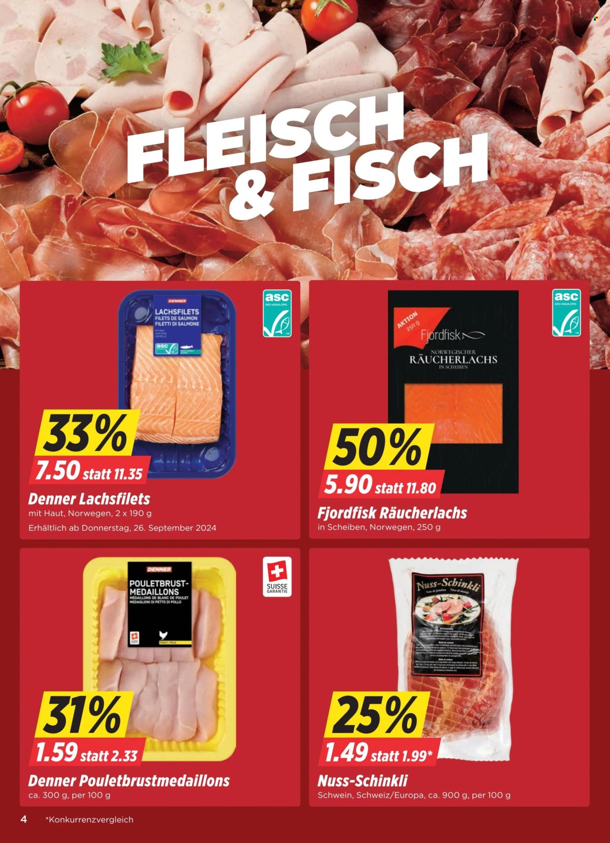 Volantino Denner - 24.9.2024 - 30.9.2024. Pagina 4
