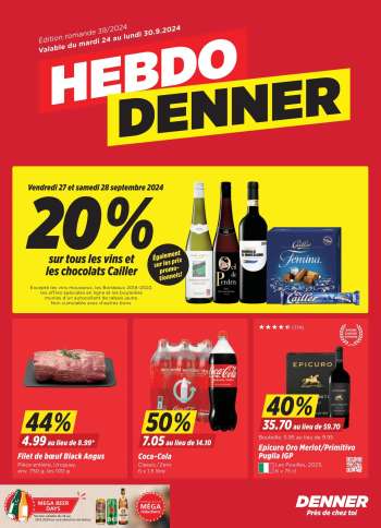 Catalogue Denner - 24.9.2024 - 30.9.2024.