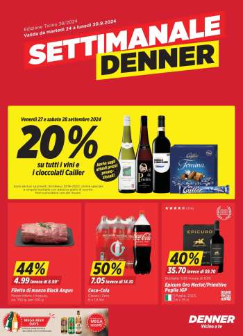 Prospekte Denner - 24.9.2024 - 30.9.2024.