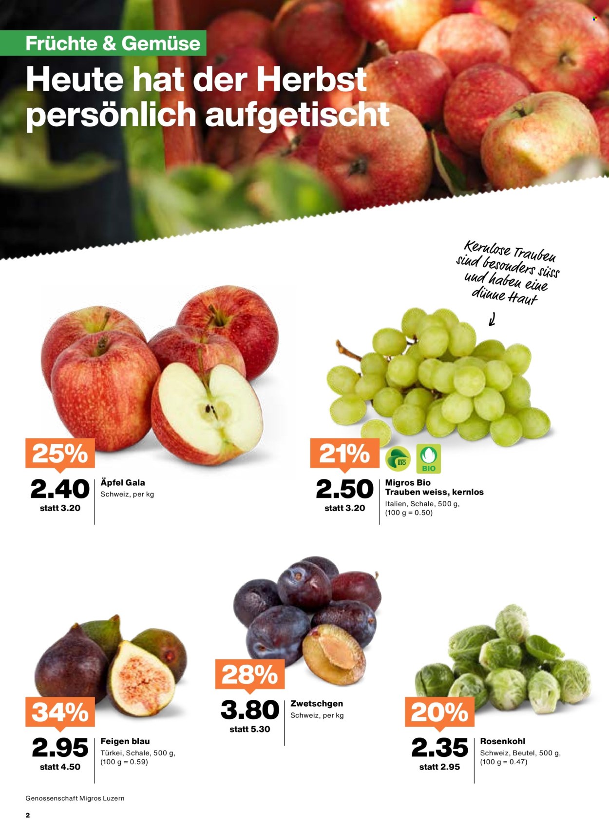 Volantino Migros - 24.9.2024 - 30.9.2024. Pagina 2