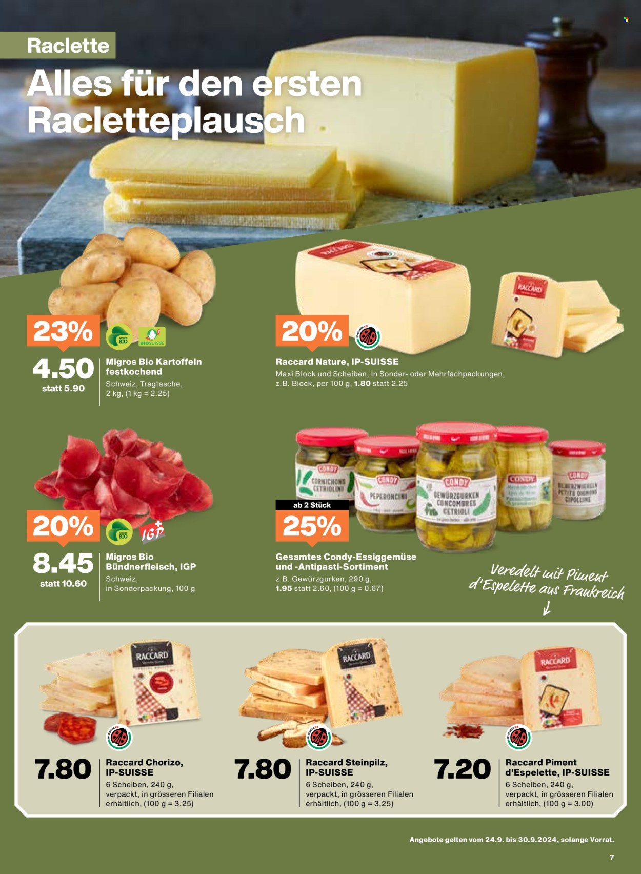 Volantino Migros - 24.9.2024 - 30.9.2024. Pagina 7
