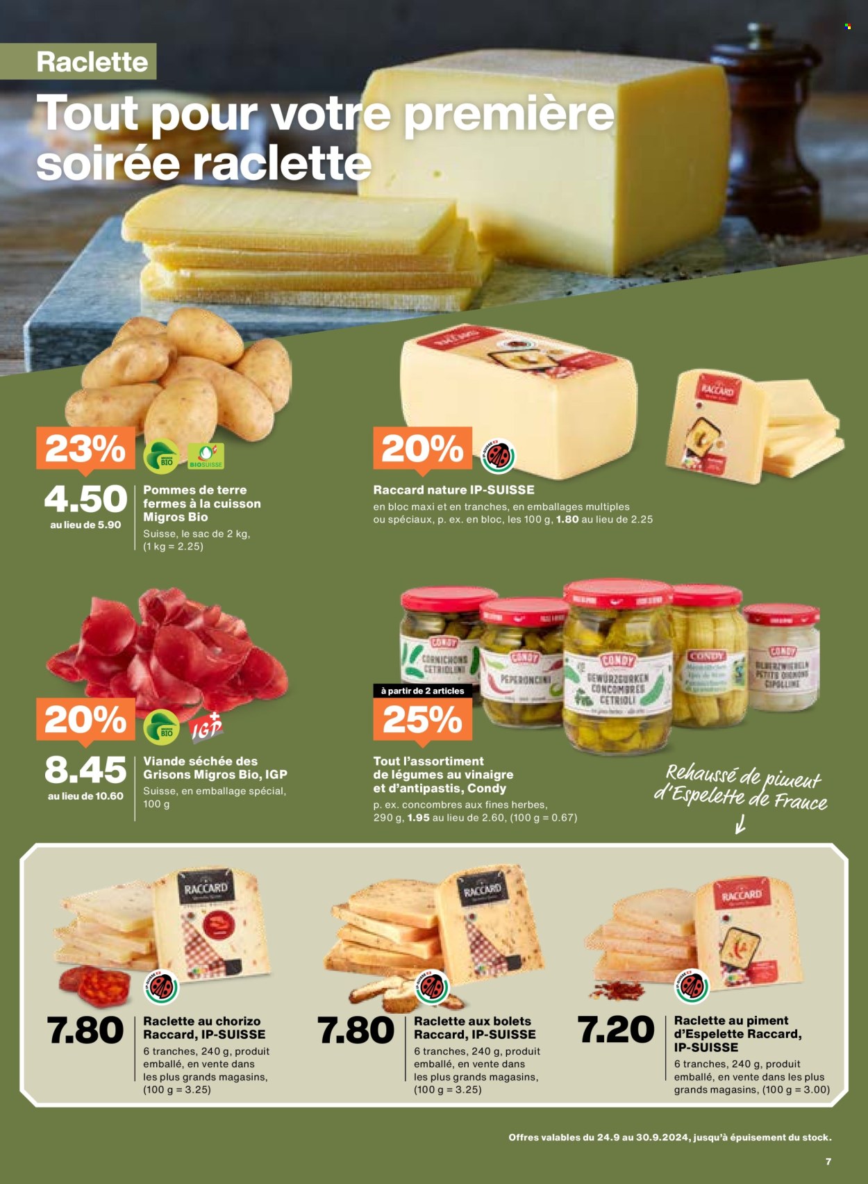 Volantino Migros - 24.9.2024 - 30.9.2024. Pagina 7