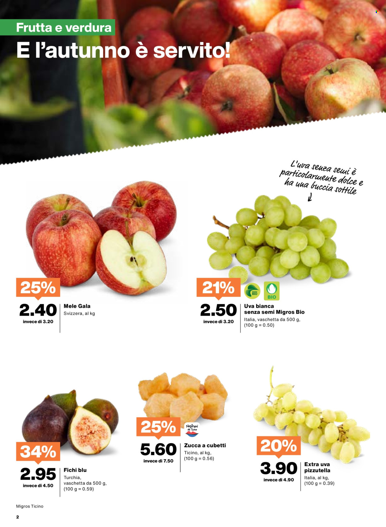Volantino Migros - 24.9.2024 - 30.9.2024. Pagina 2