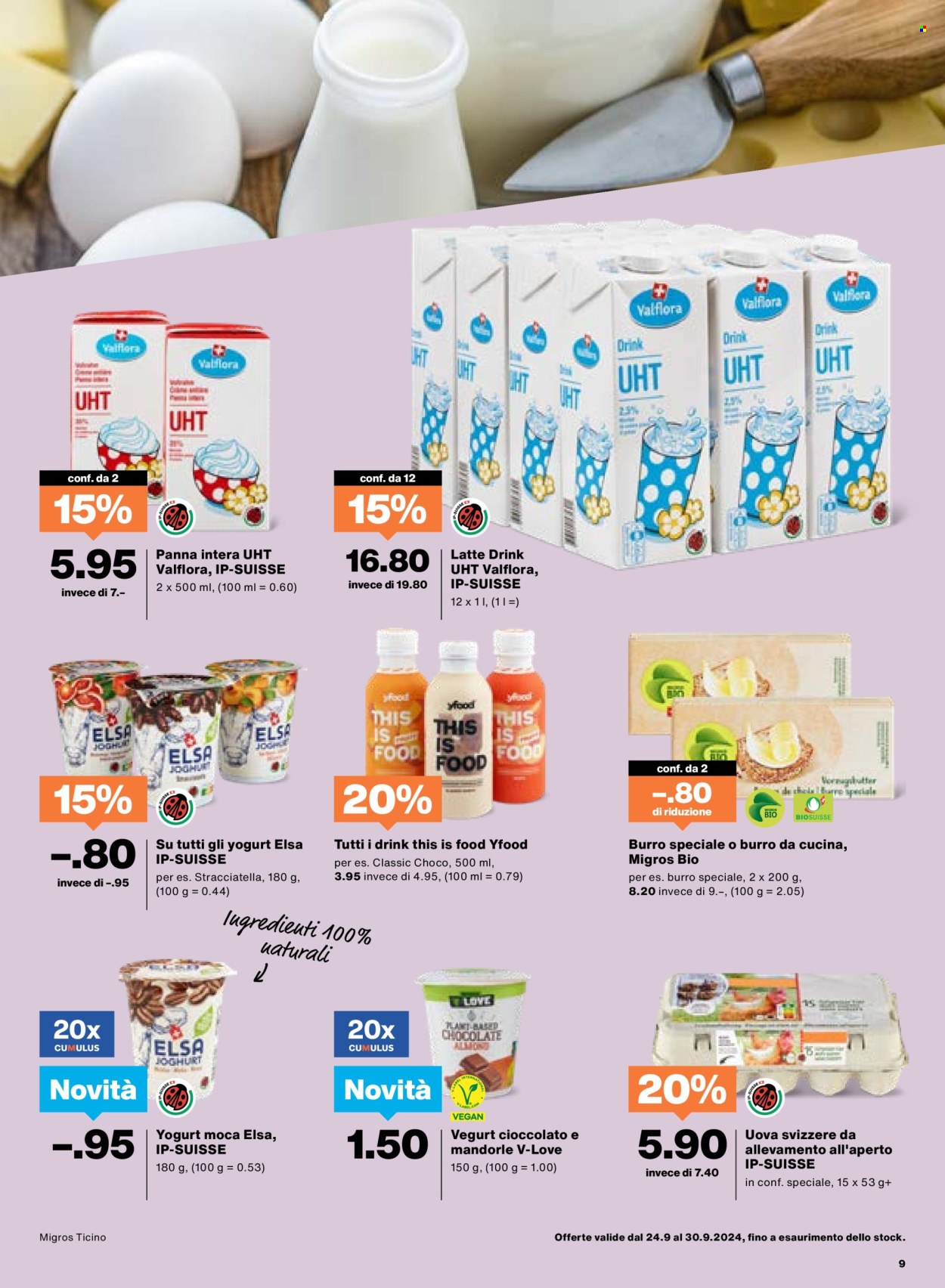 Volantino Migros - 24.9.2024 - 30.9.2024. Pagina 9