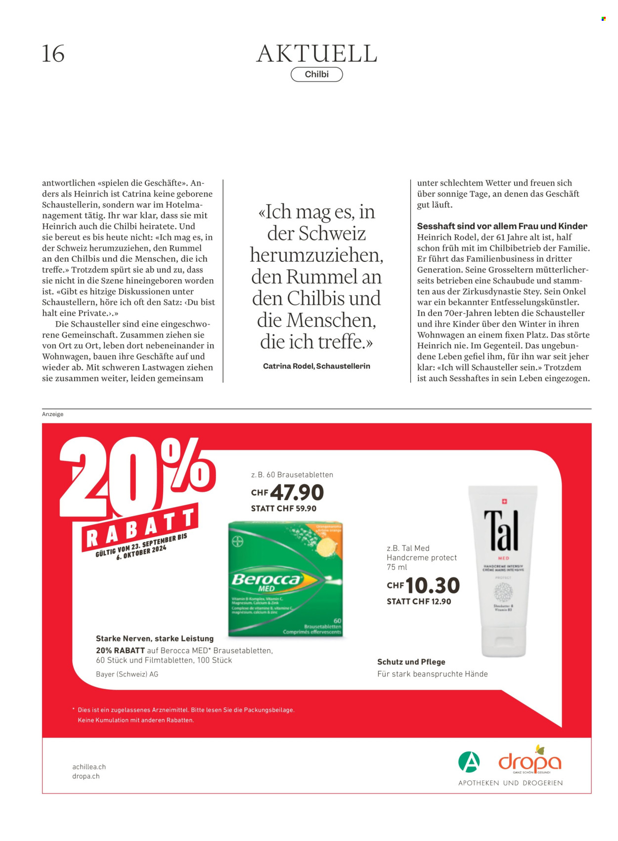 Volantino Migros - 24.9.2024 - 30.9.2024. Pagina 16
