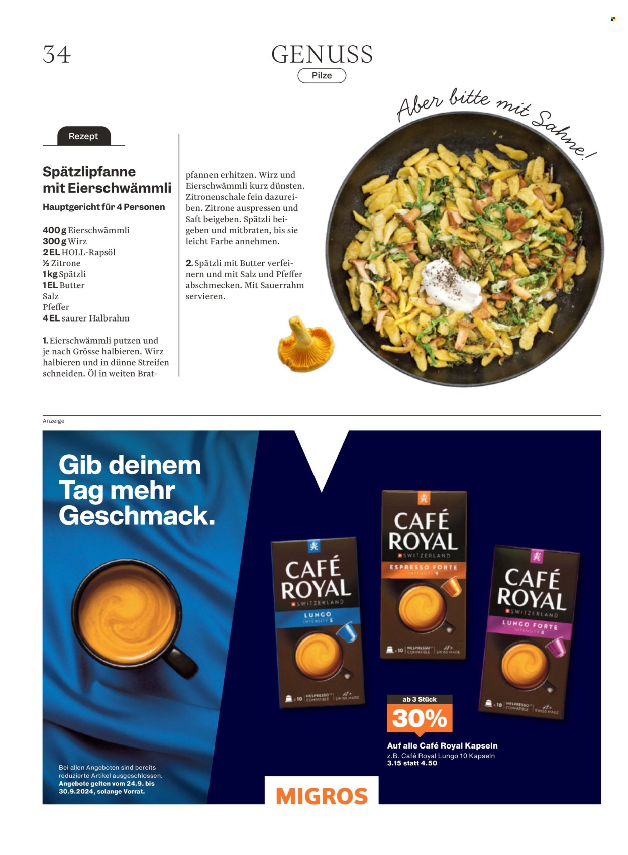 Volantino Migros - 24.9.2024 - 30.9.2024. Pagina 34
