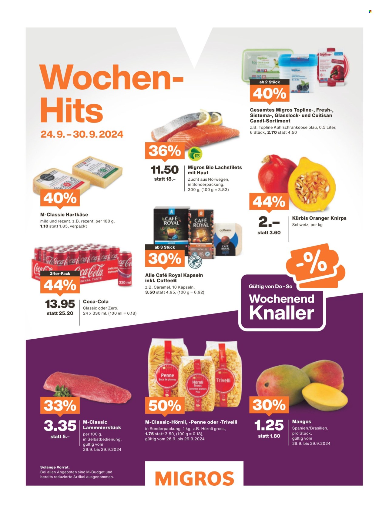 Volantino Migros - 24.9.2024 - 30.9.2024. Pagina 64