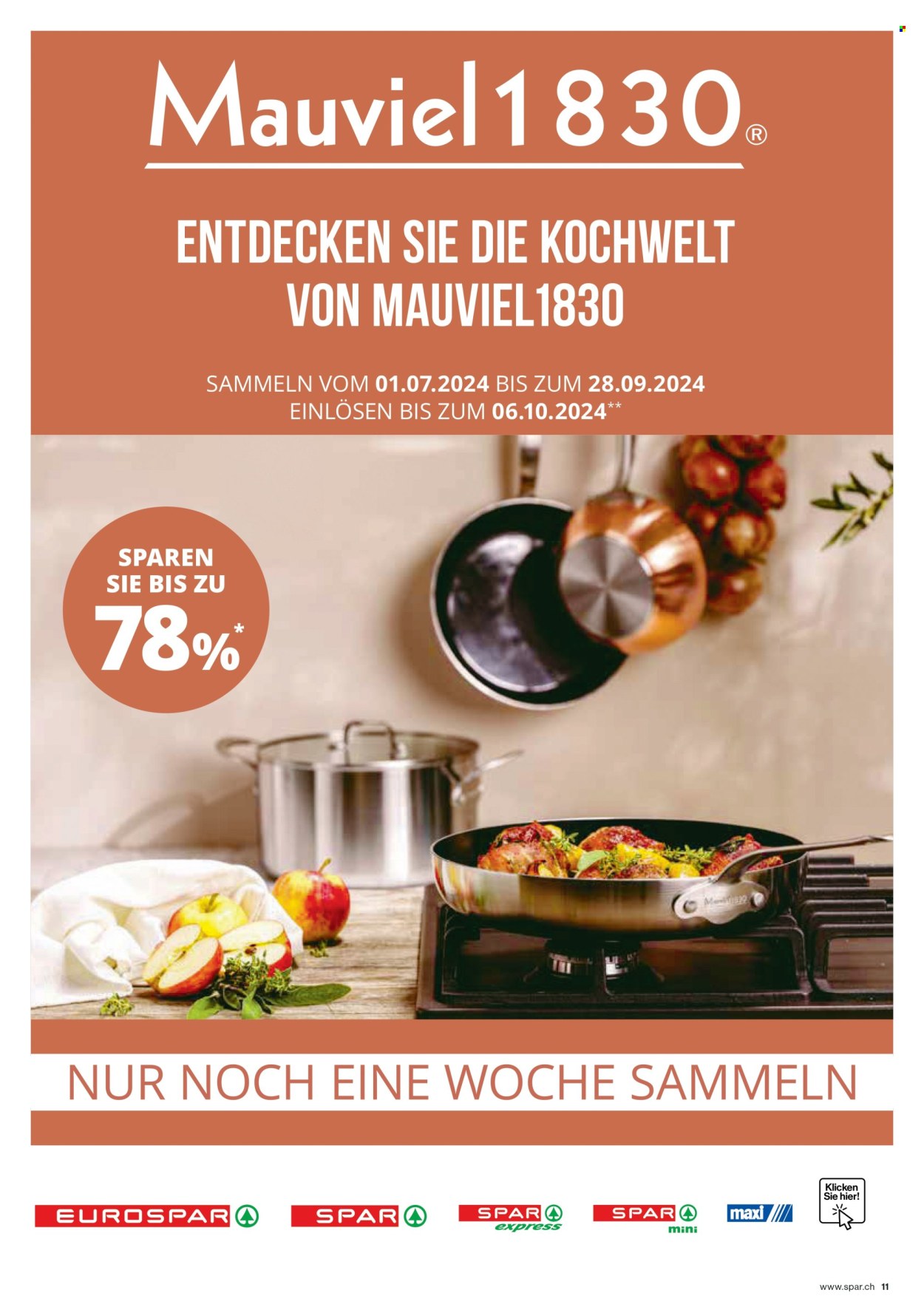 Prospekt SPAR - 26.9.2024 - 2.10.2024. Seite 11