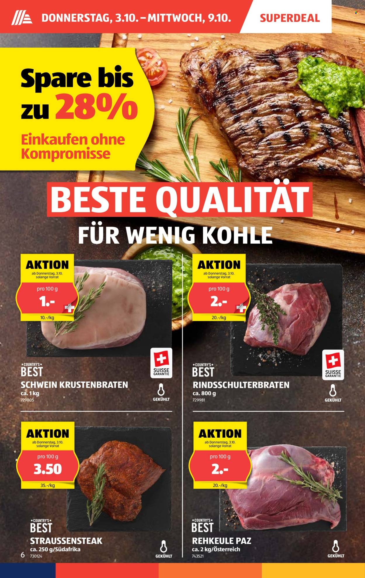 Prospekt Aldi - 3.10.2024 - 9.10.2024. Seite 6
