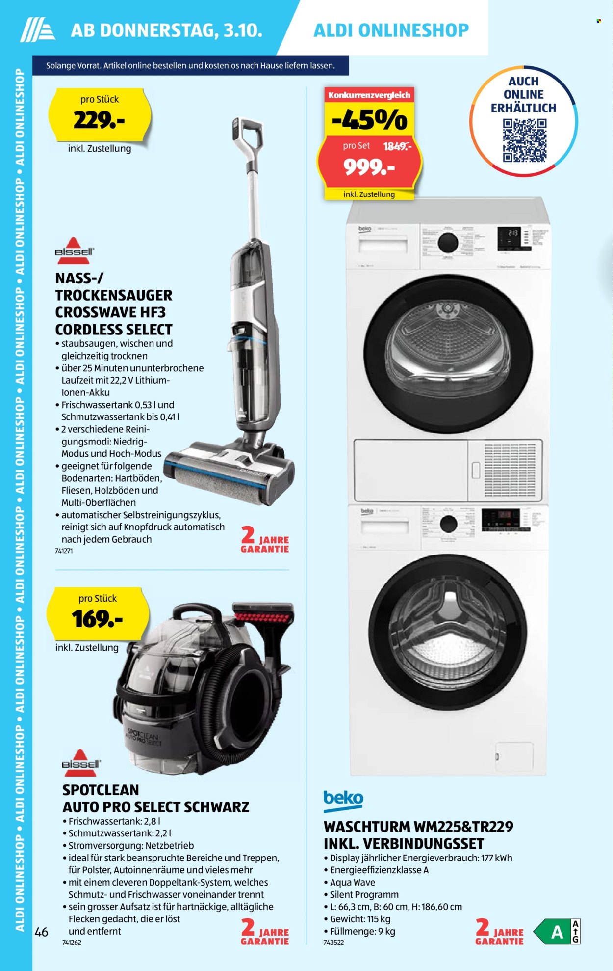 Prospekt Aldi - 3.10.2024 - 9.10.2024. Seite 46