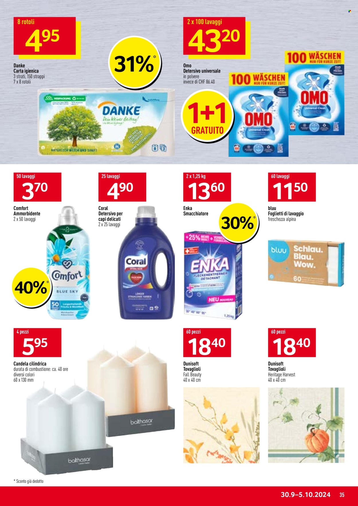 Volantino Prodega - 30.9.2024 - 5.10.2024. Pagina 35