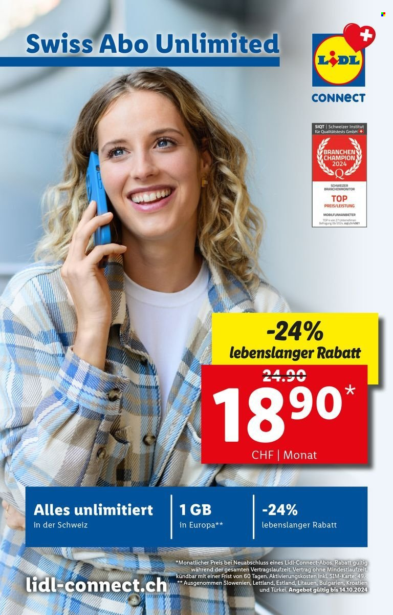 Volantino Lidl - 3.10.2024 - 9.10.2024. Pagina 47