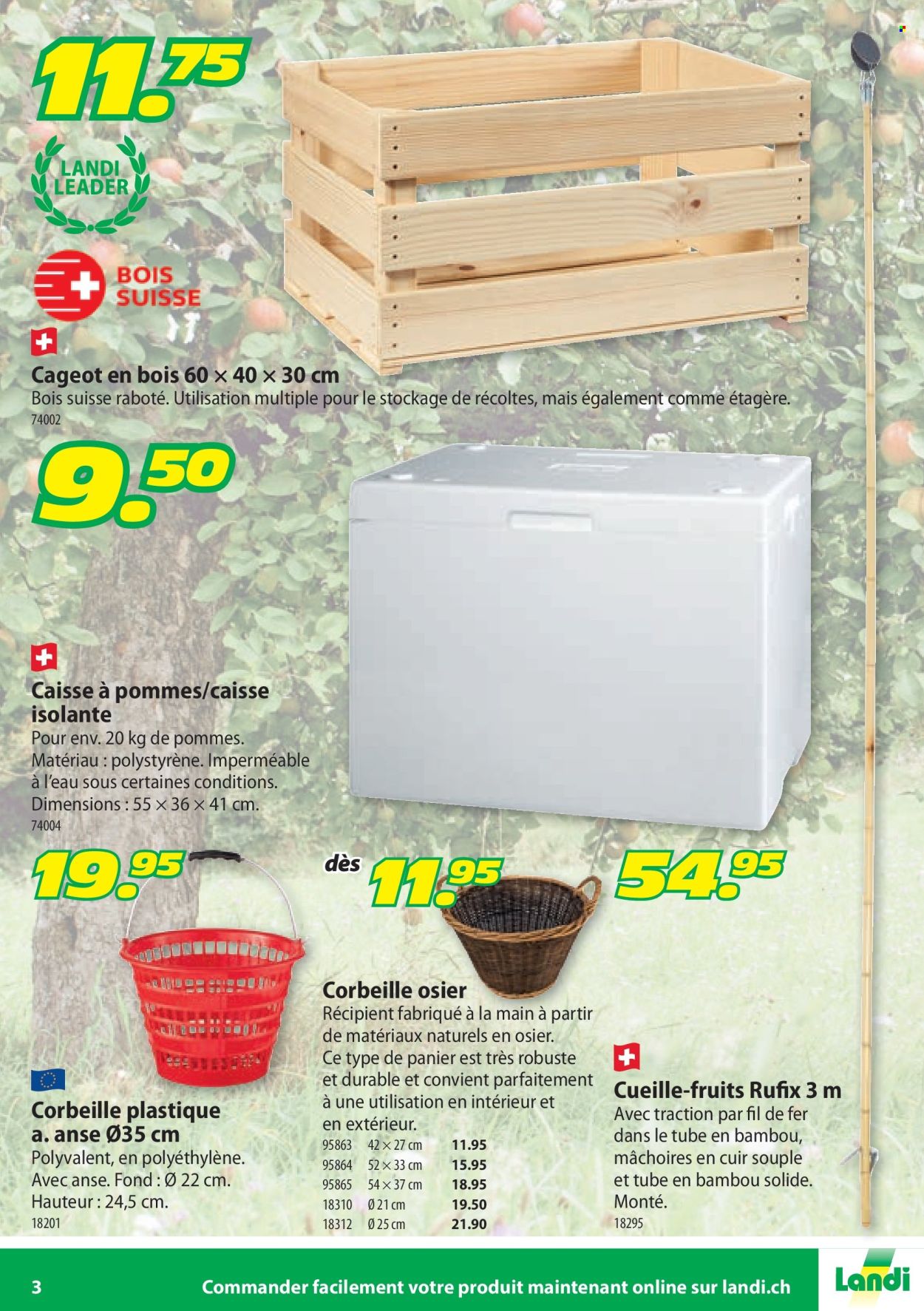 Catalogue Landi. Page 3