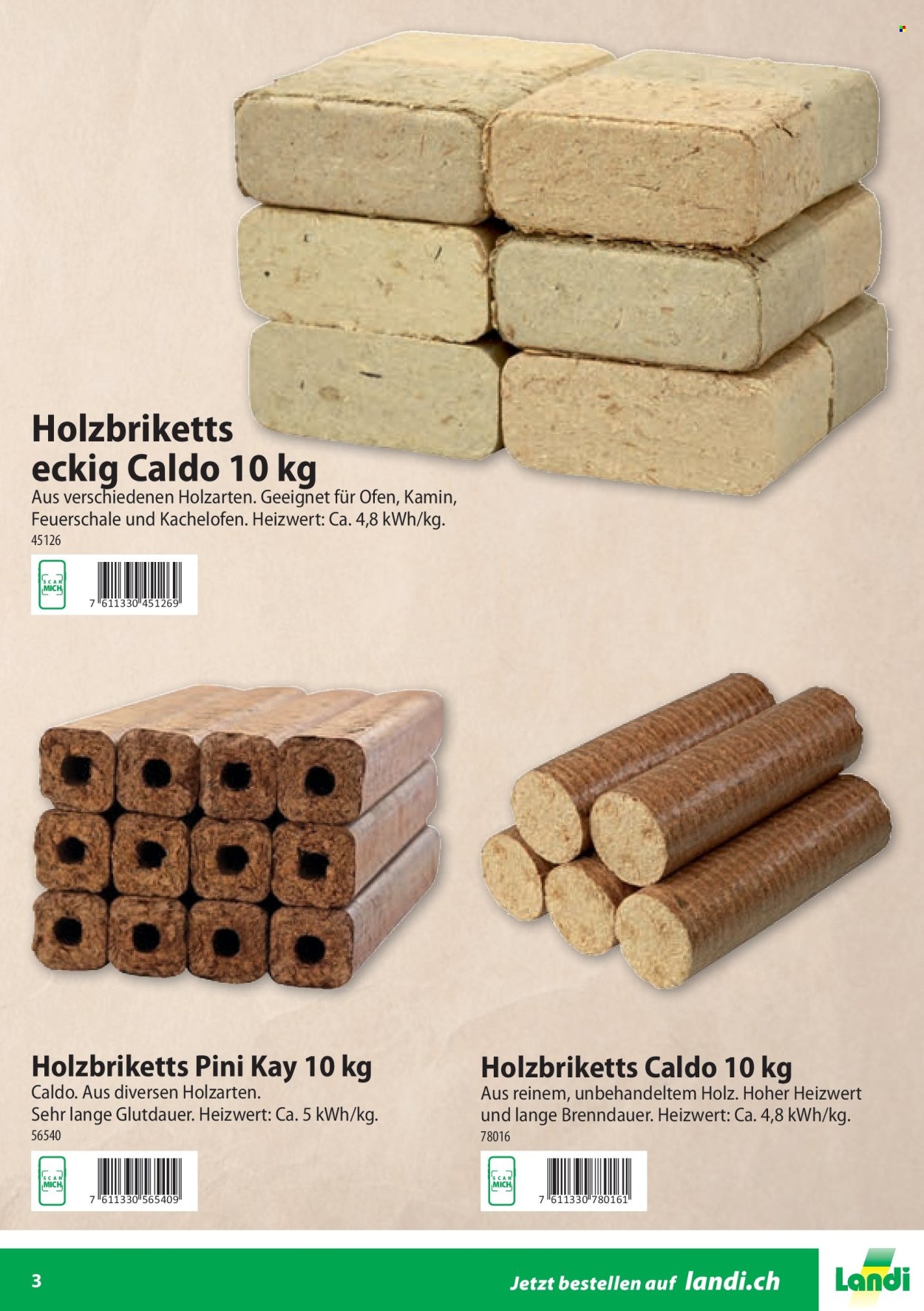 Catalogue Landi. Page 3