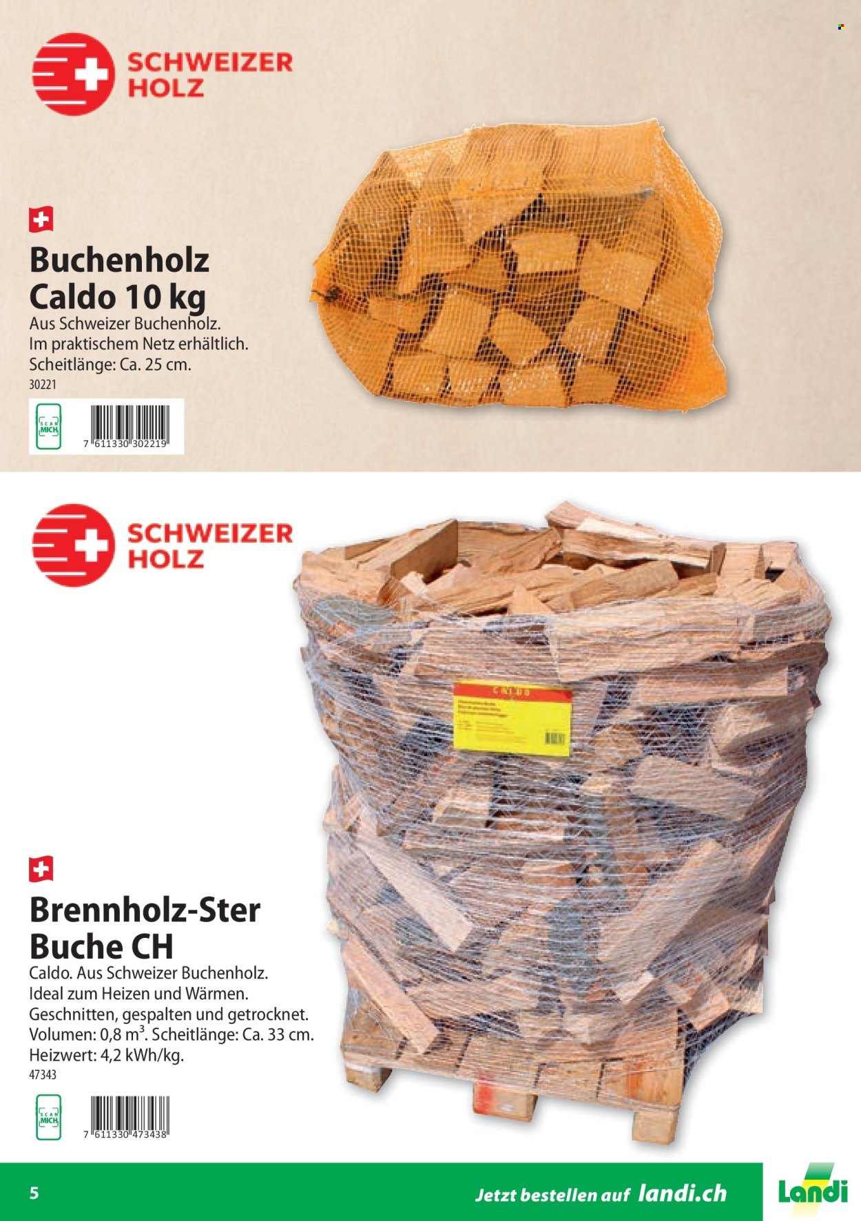 Catalogue Landi. Page 5