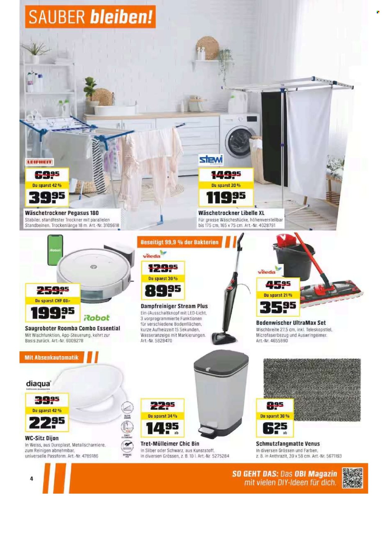 Volantino OBI - 30.9.2024 - 19.10.2024. Pagina 4