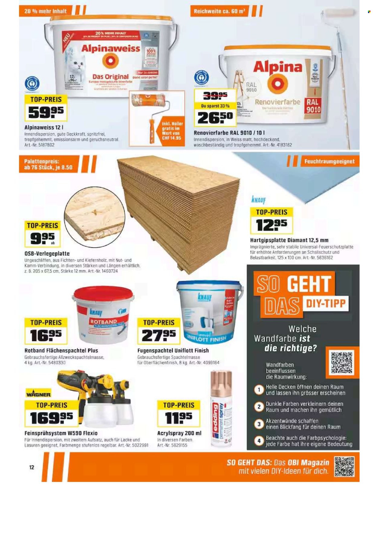 Volantino OBI - 30.9.2024 - 19.10.2024. Pagina 12