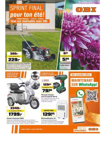 Volantino OBI - 30.9.2024 - 19.10.2024.