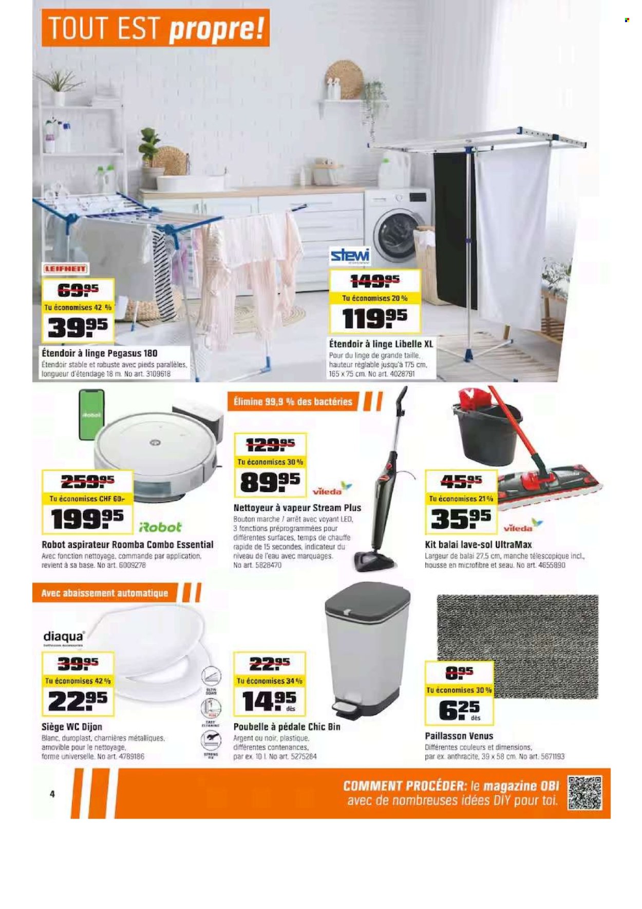 Volantino OBI - 30.9.2024 - 19.10.2024. Pagina 4