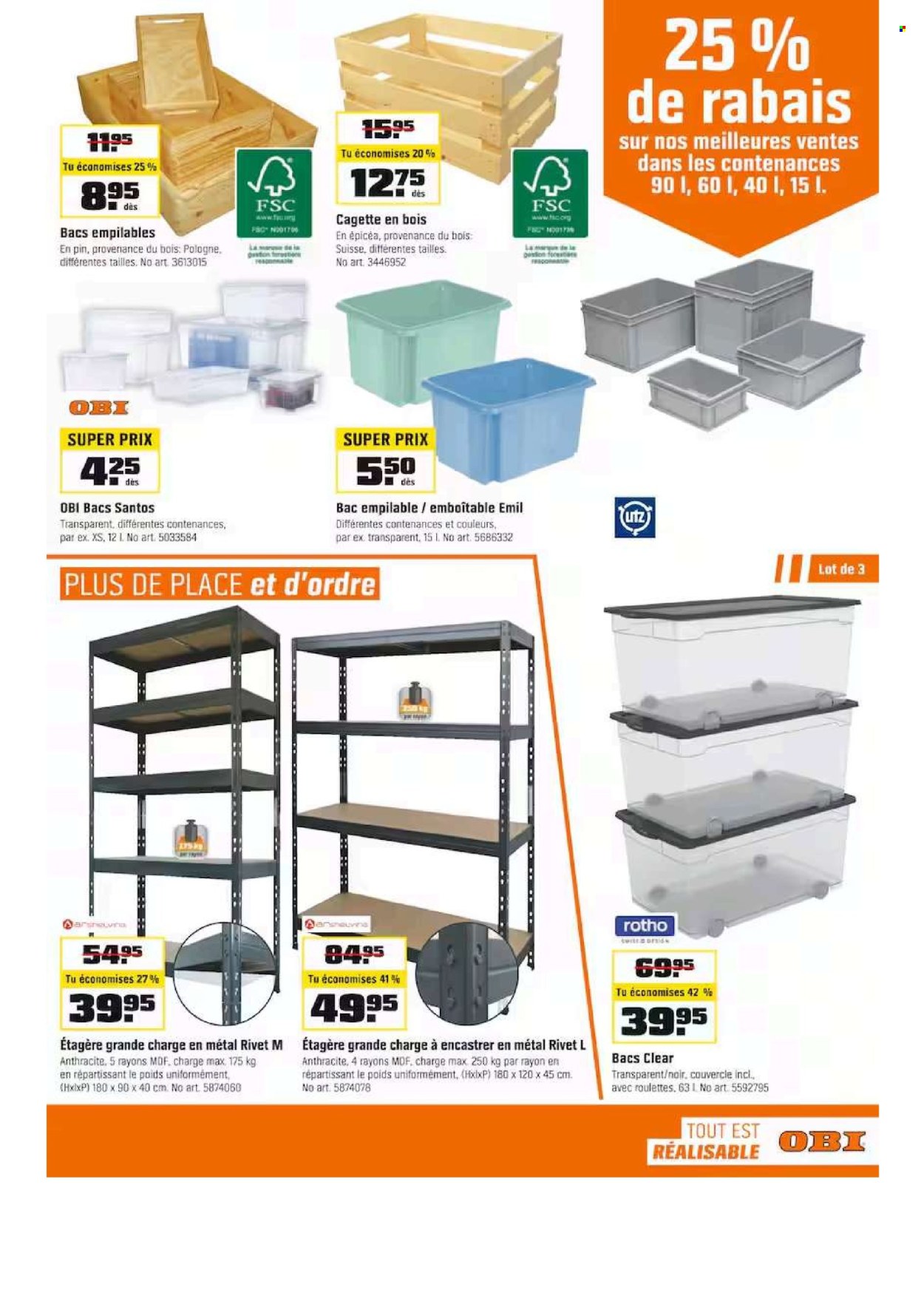 Volantino OBI - 30.9.2024 - 19.10.2024. Pagina 5