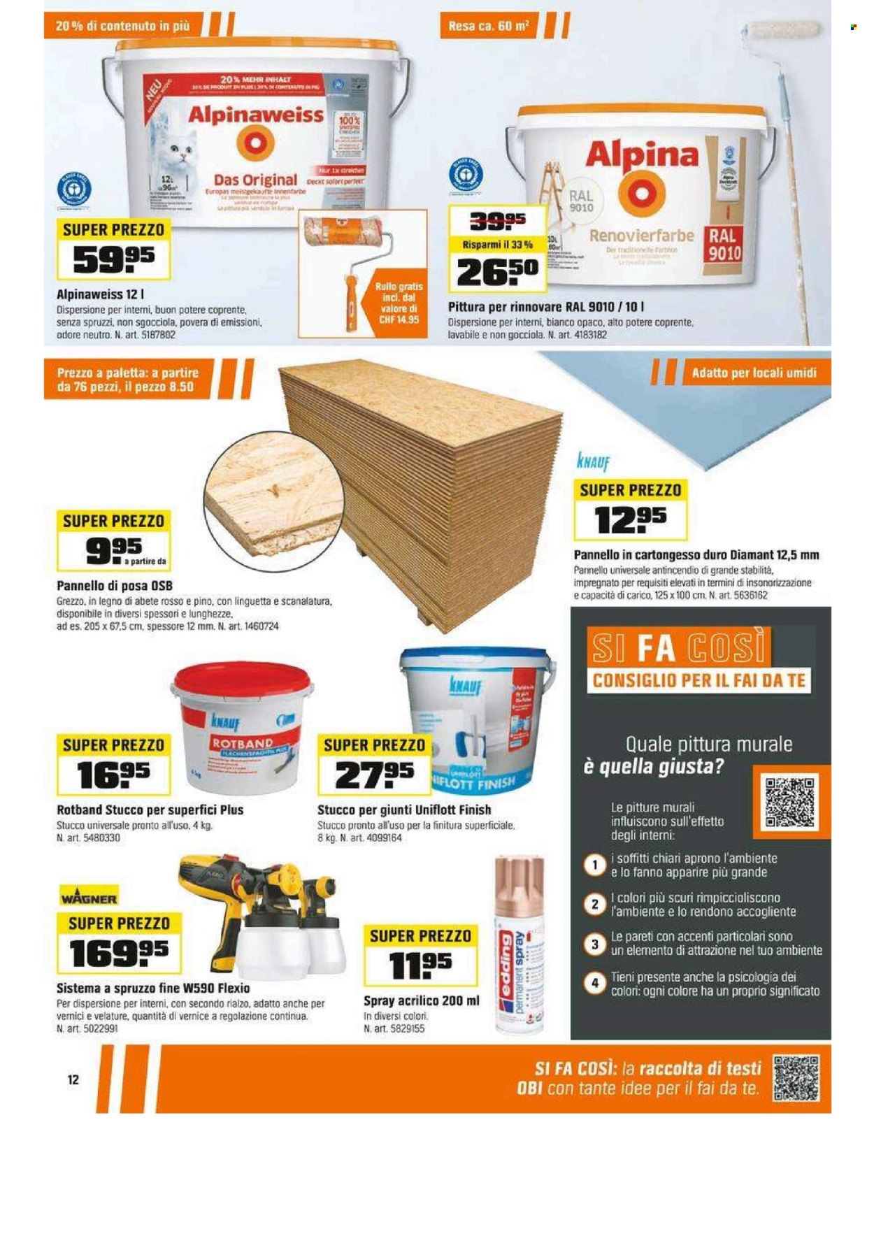 Volantino OBI - 30.9.2024 - 19.10.2024. Pagina 12
