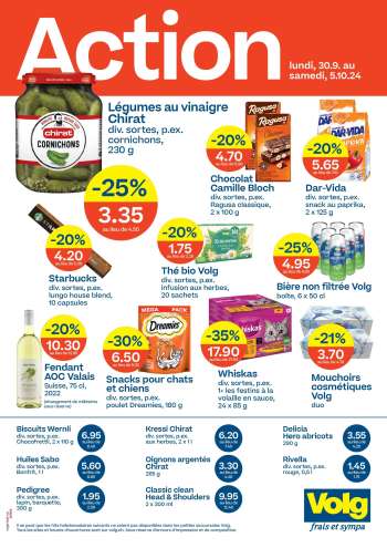 Catalogue Volg - 30.9.2024 - 5.10.2024.