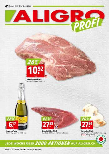 Prospekte ALIGRO - 7.10.2024 - 12.10.2024.